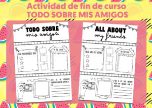 Actividad divertida de fin de curso para niños