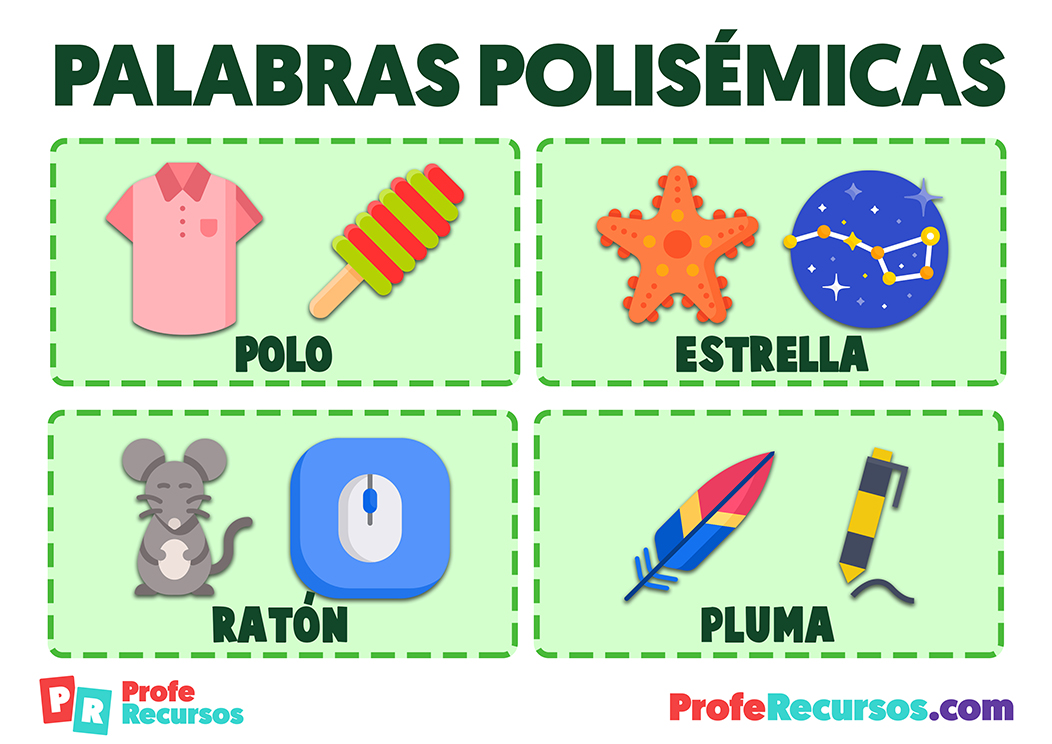 Palabras polisemicas ejemplos