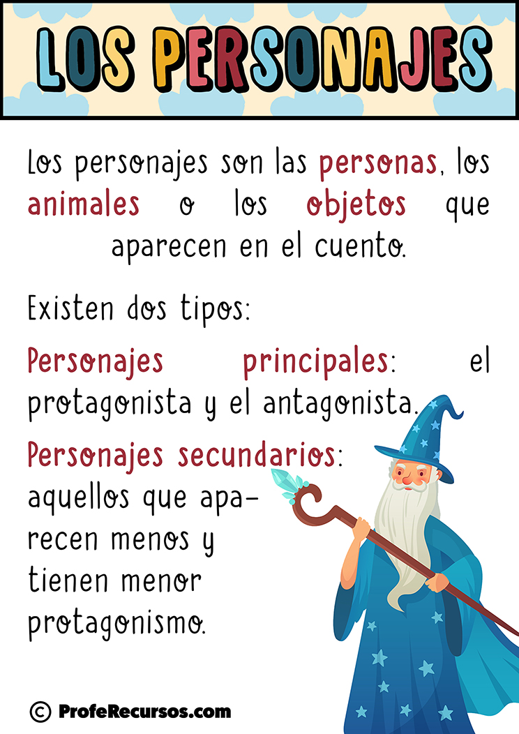 Personajes del cuento