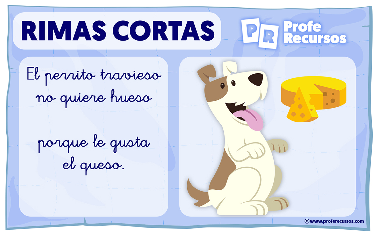 Rimas cortas para niños